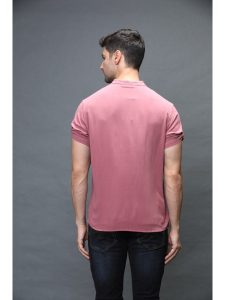 Men Half Placket Mandarin Collar Shirt/Kurta